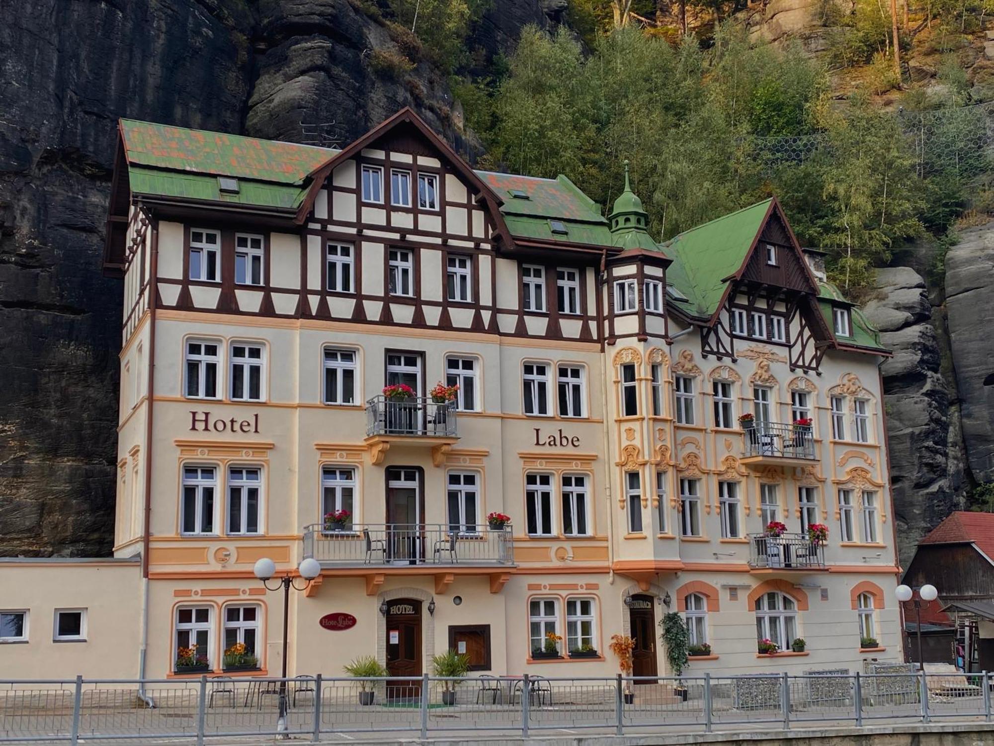 Hotel Labe Hřensko Exterior foto
