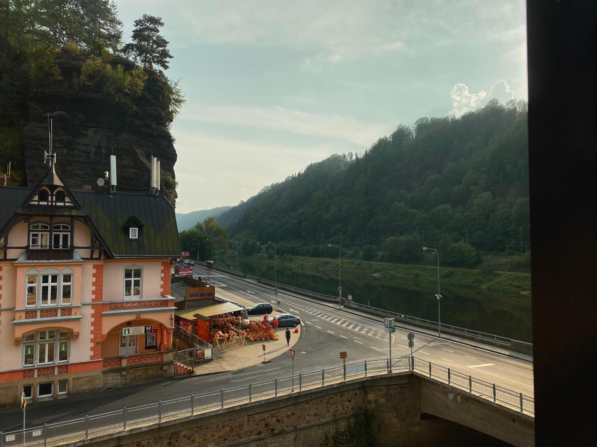 Hotel Labe Hřensko Exterior foto